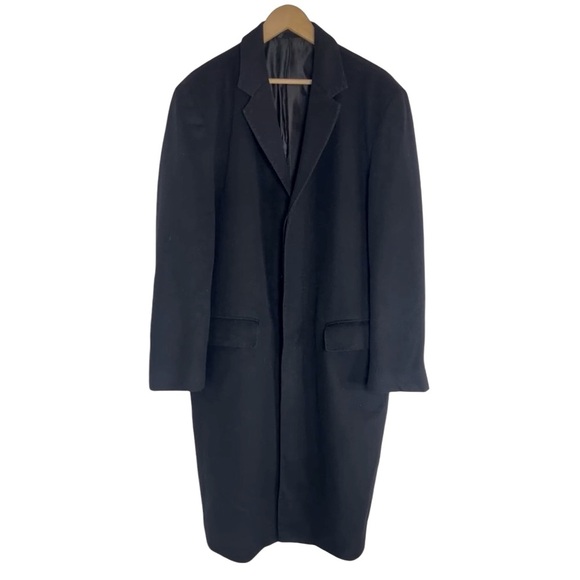 Coppley Cashmere & Wool Men’s Luxury
Tailored Black Coat Size 42 - Picture 1 of 17
